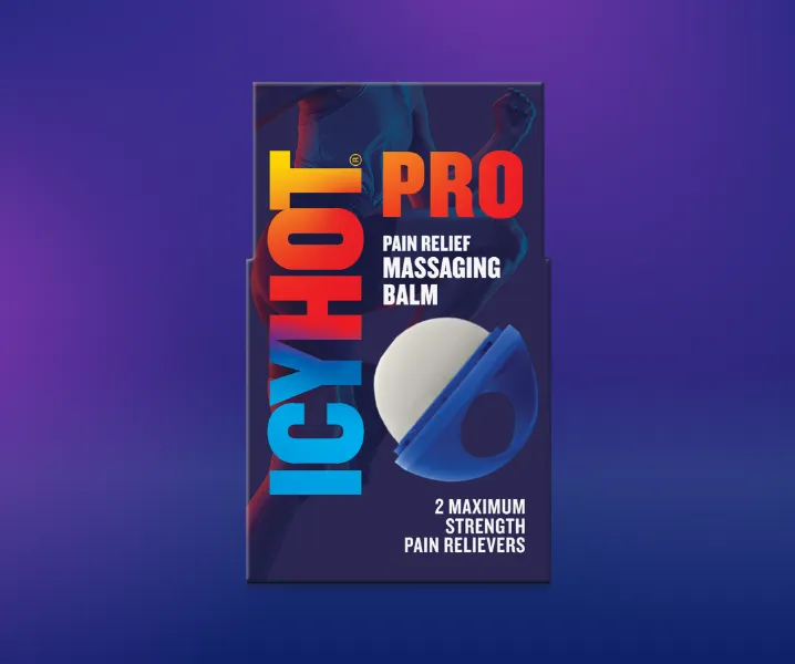 Icy Hot® PRO Massaging Balm front of packaging.